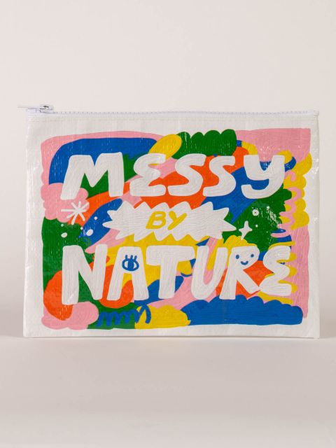 Messy By Nature Zipper Pouch - homesewn