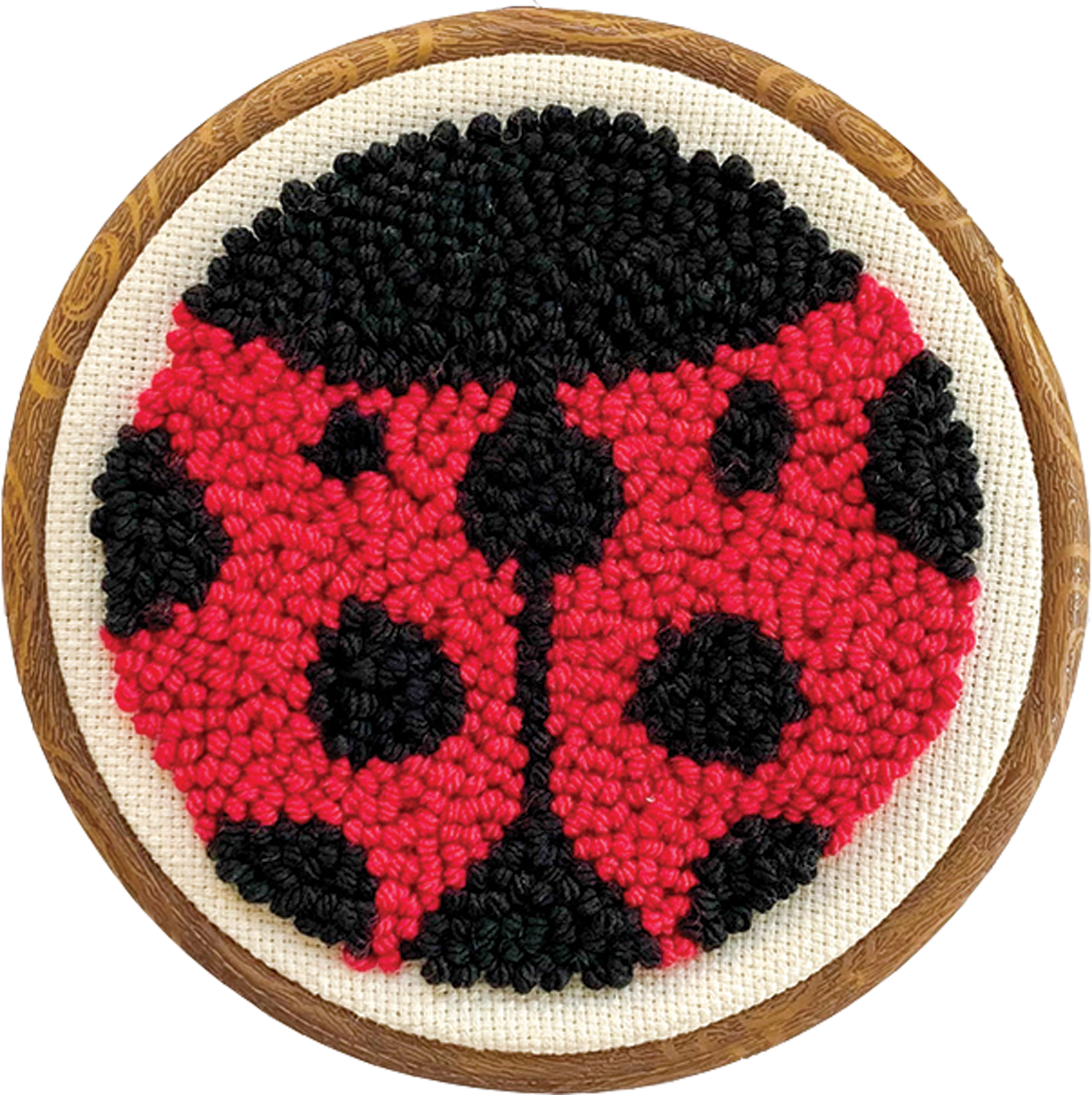 Ladybug Punch Needle Kit - homesewn