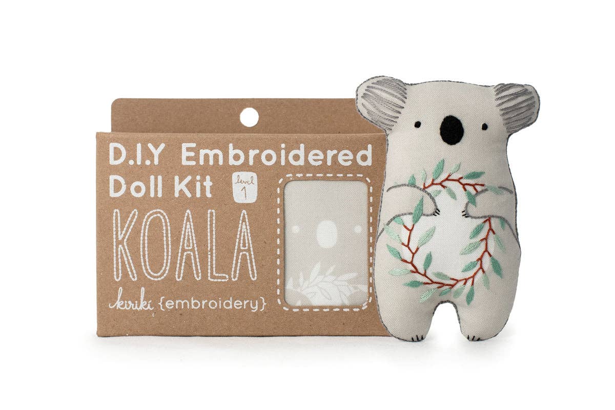 Koala - Embroidery Kit - homesewn