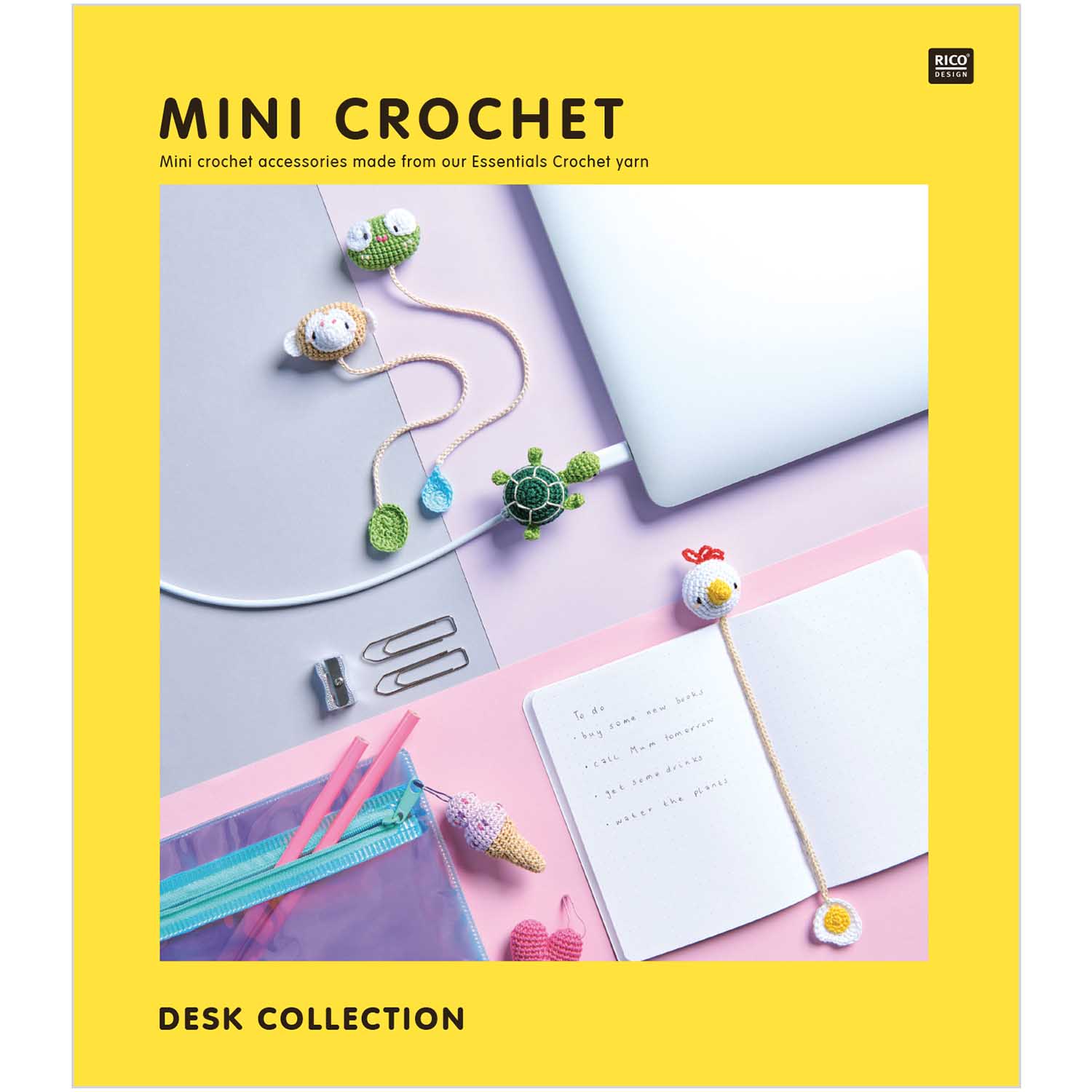 Mini Crochet Desk Collection Book - homesewn