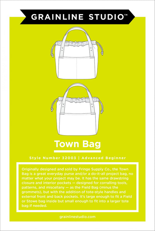 Town Bag Pattern - homesewn