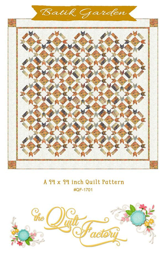 Batik Garden Quilt Pattern - homesewn