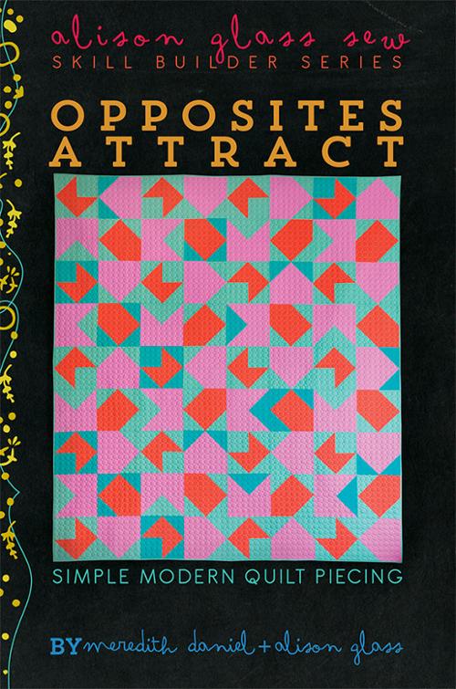 Opposites Attract Quilt Pattern - homesewn