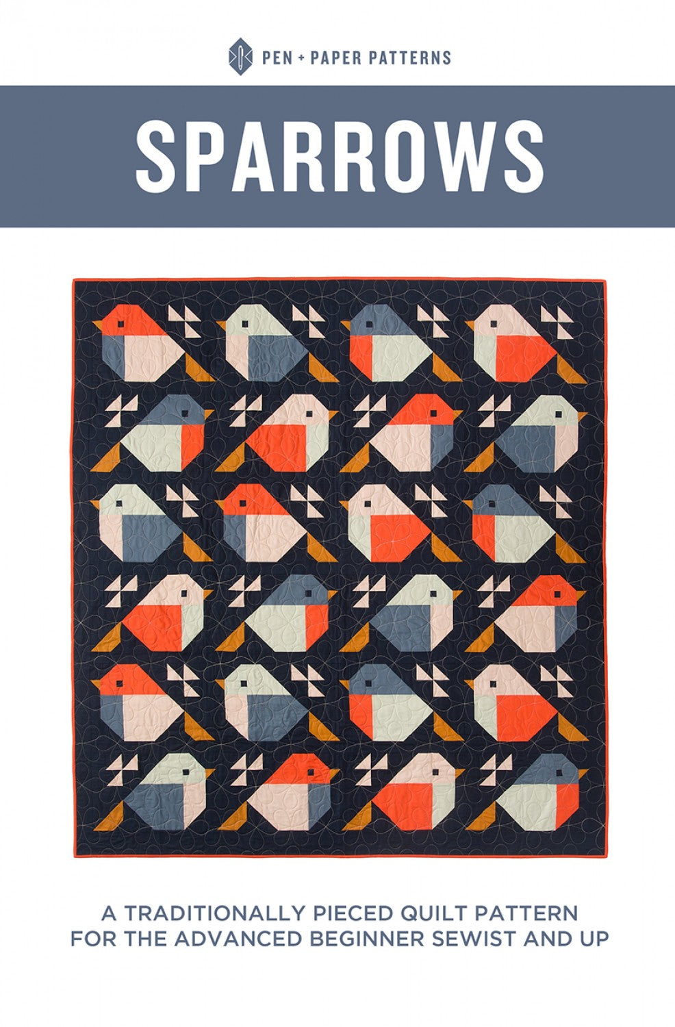Sparrows Quilt - homesewn