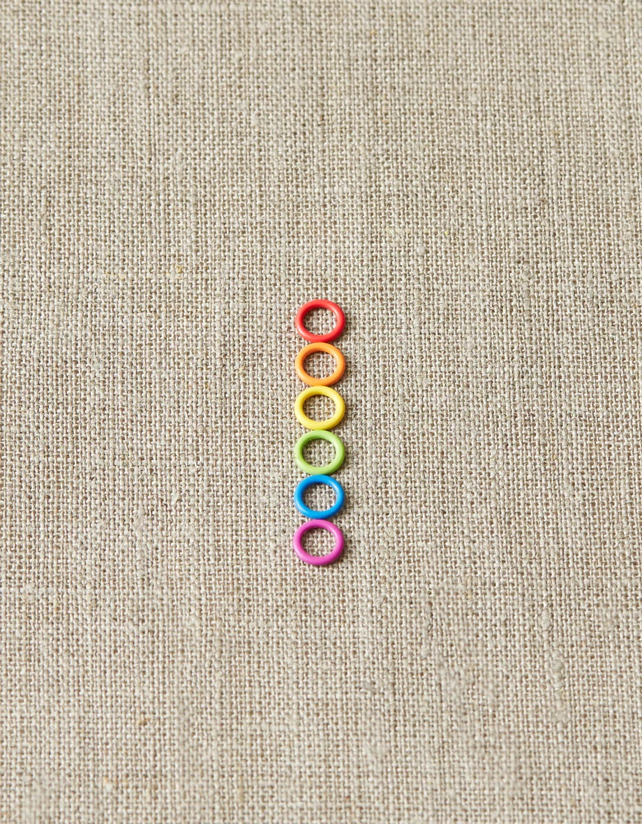 Colorful Ring Stitch Markers - Small - homesewn