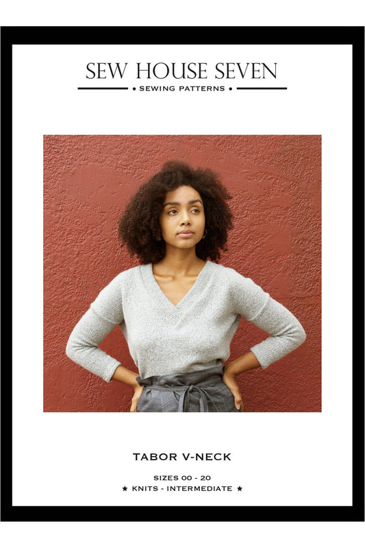 Tabor V-Neck Sewing Pattern - homesewn