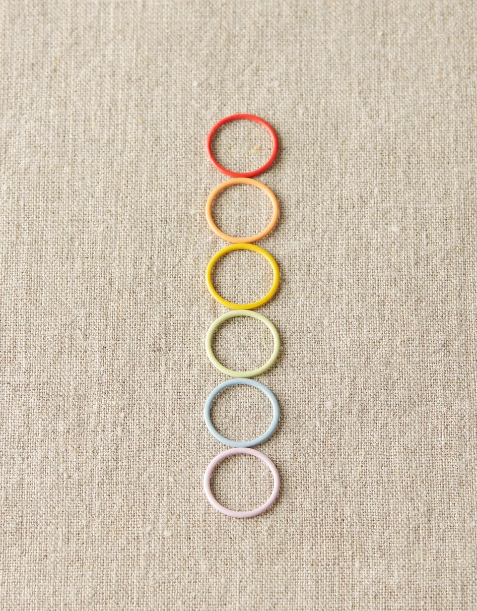 Colorful Ring Stitch Markers - Jumbo - homesewn