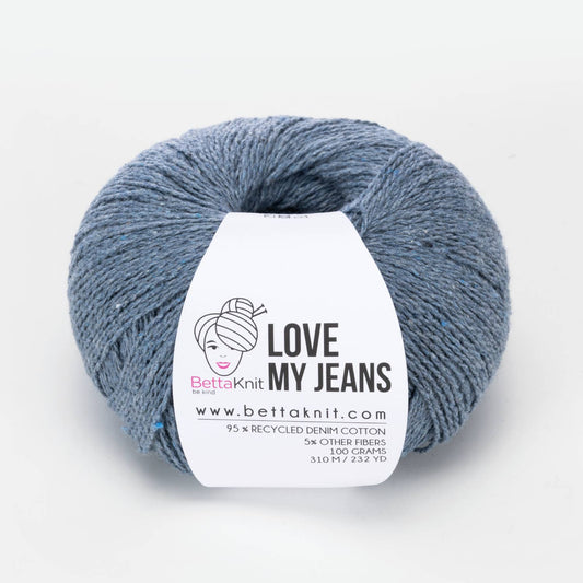 Love My Jeans, Recycled Denim Yarn - homesewn