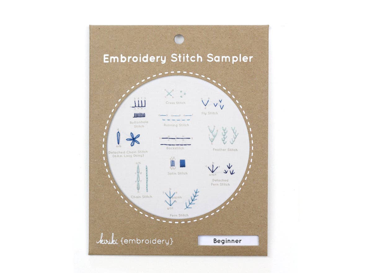 Beginner Embroidery Kit - homesewn