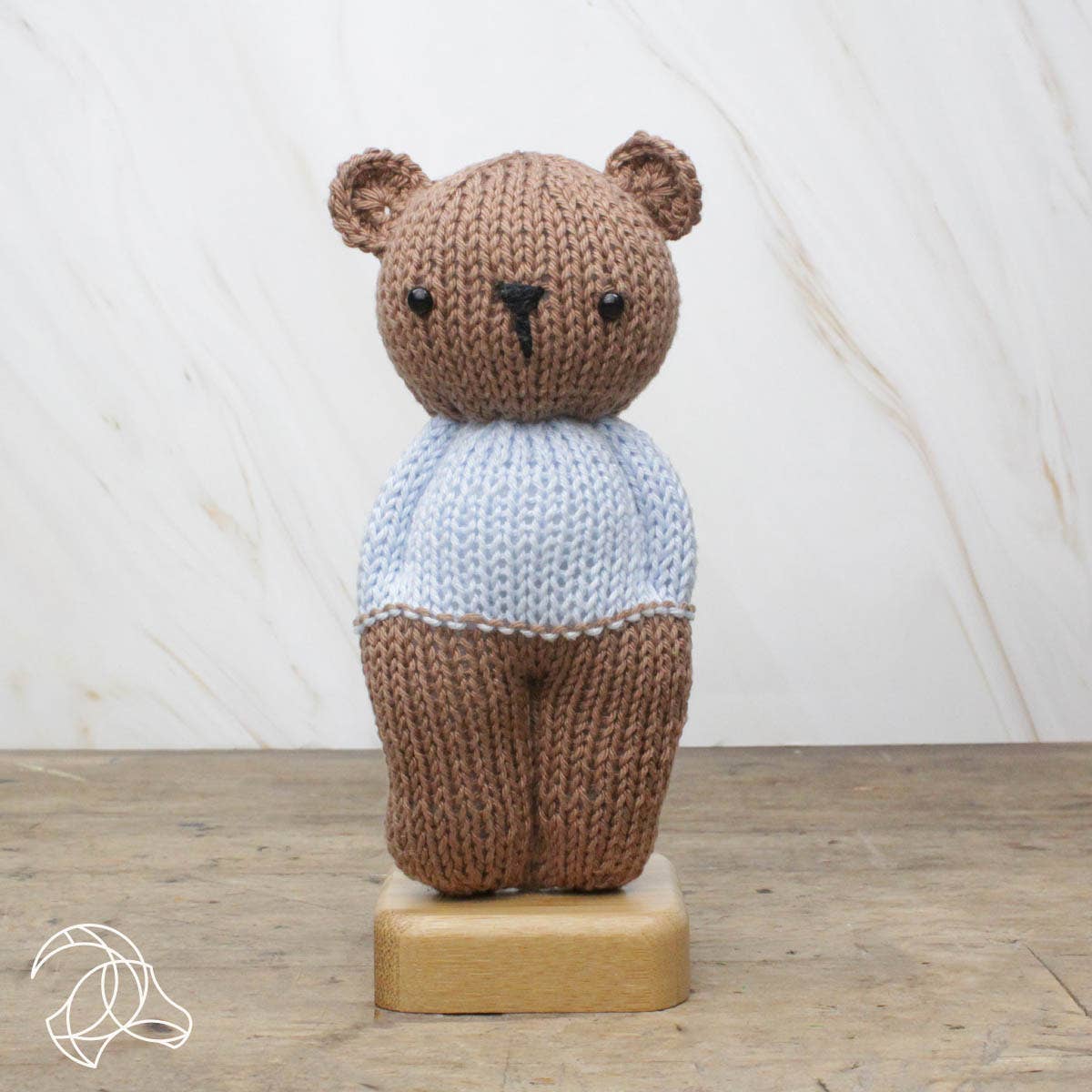 DIY Knitting Kit - Abe Bear - homesewn