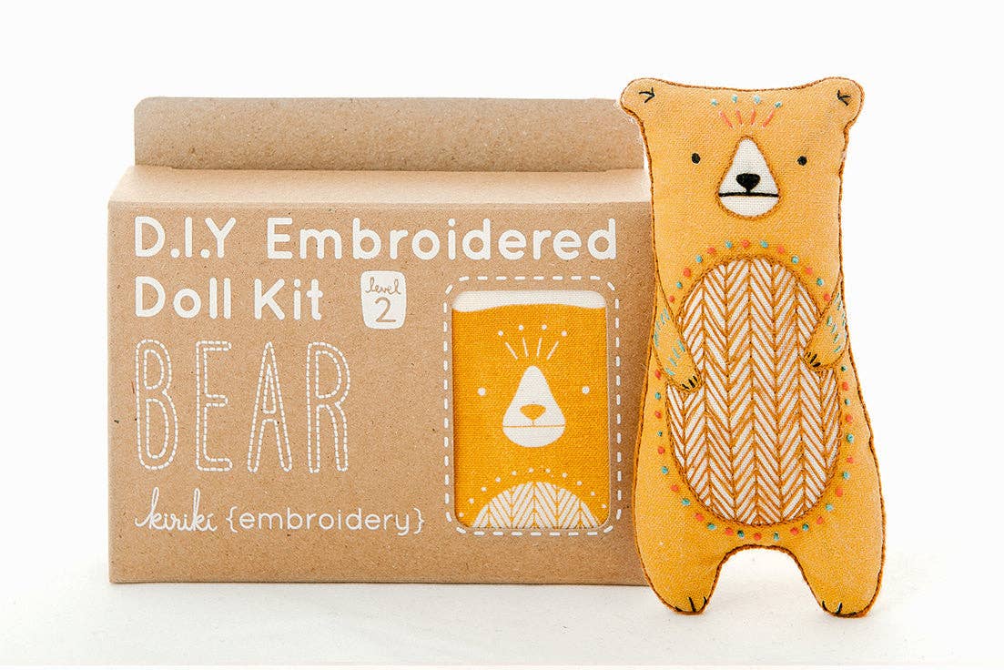 Bear - Embroidery Kit - homesewn