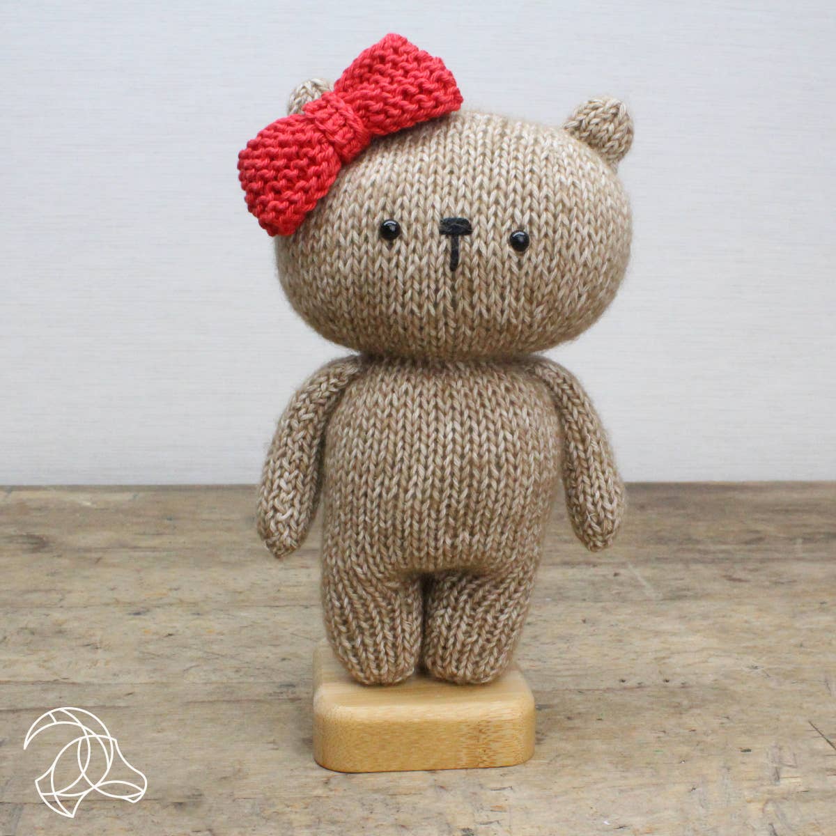 DIY Knitting Kit - Nöel Bear - homesewn