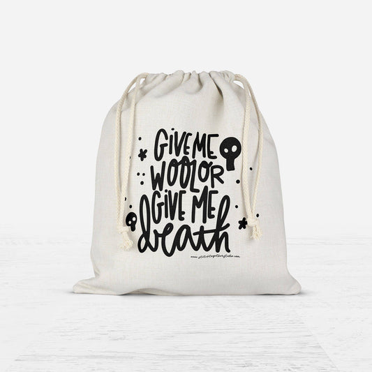 Give Me Wool... / Drawstring Project Bag