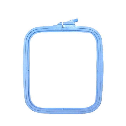 Nurge Square Plastic Hoops 195 x 220mm (8" x 9"): 220 x 195mm ( 8 3/4" x 7 3/4" ) / Pastel Blue - homesewn