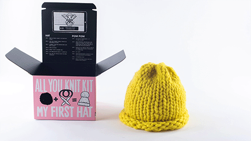 All you Knit Kit - My First Hat Merino No. 5 - homesewn
