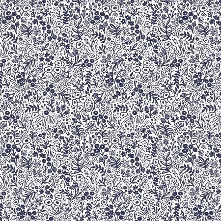 Tapestry Lace - Navy - Rifle Paper Co. Basics - homesewn