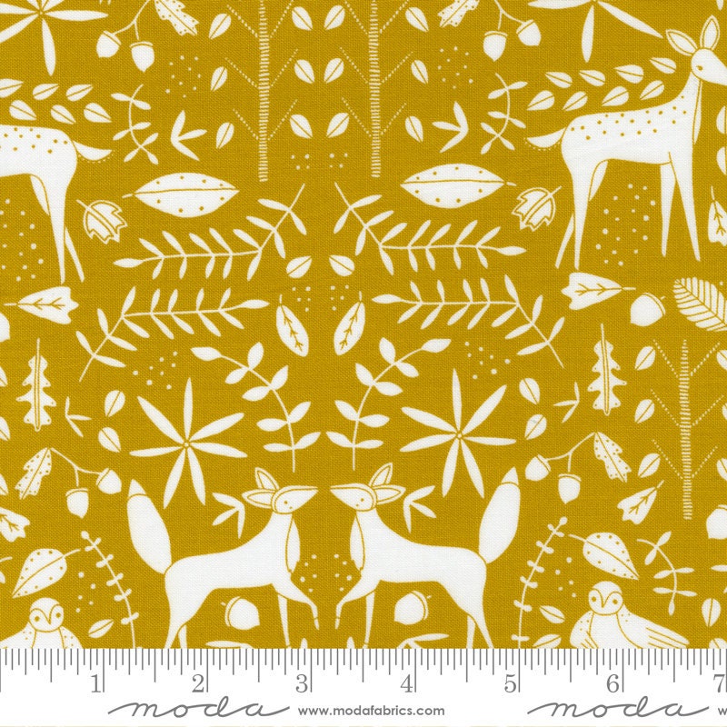 Nocturnal - Forest Otomi - Gold - homesewn