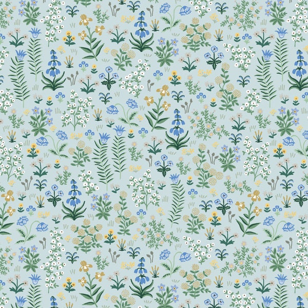 Menagerie Garden - Mint - Rifle Paper Co. Camont - homesewn