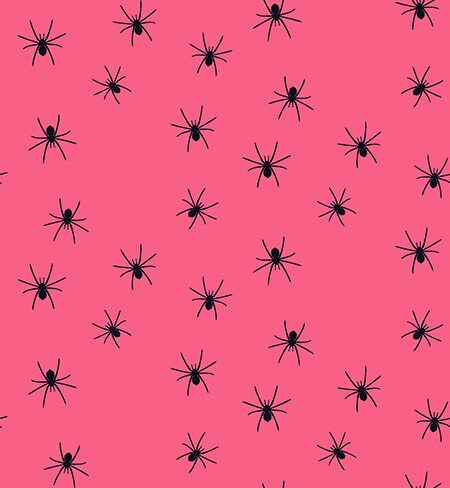 Spiders - Pink - Drop Dead Gorgeoushomesewn