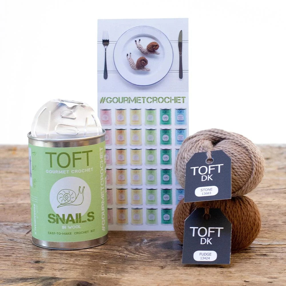 Snails in a Tin - Gourmet Crochet - homesewn