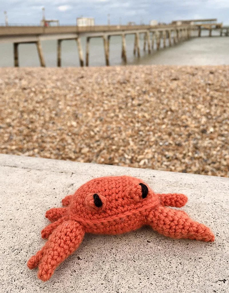 Mini Cedric the Red Crab Kit - homesewn